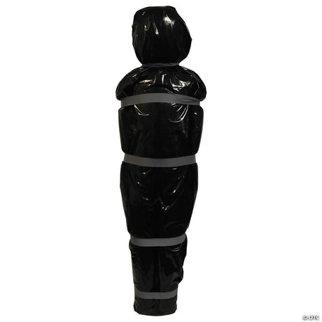 RADYAN Airblown Inflatable Body in a Bag Halloween Yard Decoration Prop shown in a clear product image
