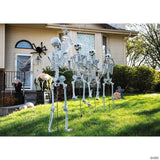 5 Ft. Life Size Posable Skeleton Halloween Decorations - 4 Pc.