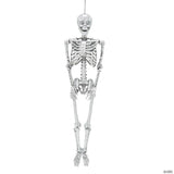 5 Ft. Posable Disco Skeleton Halloween Decoration