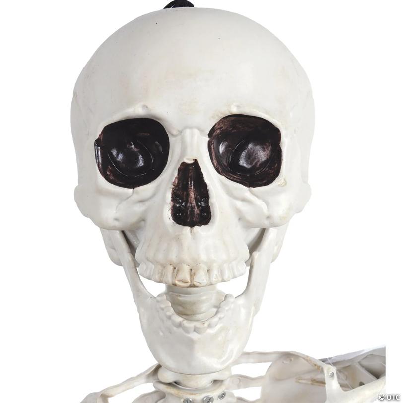 5 Ft. Skeleton Pose & Hold Plastic Halloween Decoration