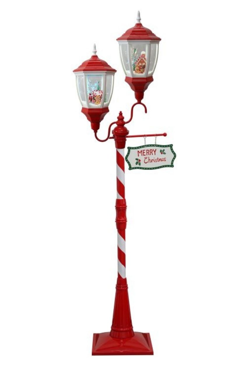 6.5' Gingerbread Double Lamp - Mark Roberts