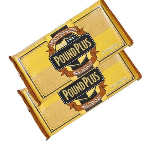 Milk Chocolate Bar Pound Plus 17.6 Oz Creamy Belgian Chocolate
