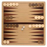 Wooden Backgammon 10" (1 Box)