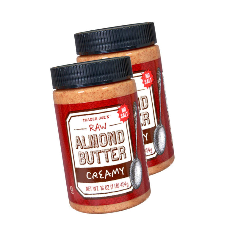 Raw Almond Butter Creamy No Salt 16 Oz