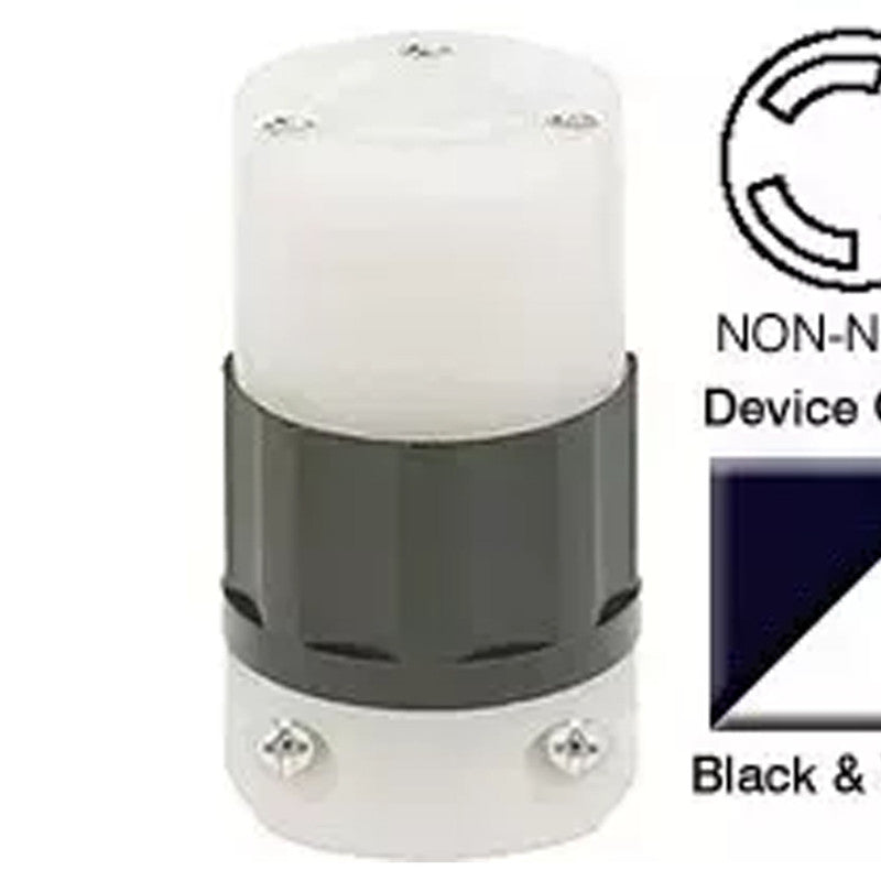 Non-NEMA Connector Industrial Black White