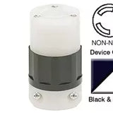 Non-NEMA Connector Industrial Black White