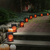 Lumabase 0.83ft Lighted Jack-o-Lantern Luminaria 6 Pack