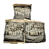 Soft Black Licorice Twists 7 oz