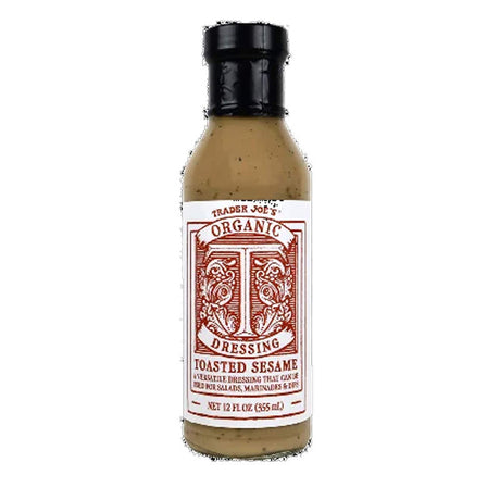 Trader Joes Organic Toasted Sesame Dressing/12 Fl Oz