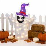 30 Inch Halloween Ghost Decoration Outdoor Yard Decor