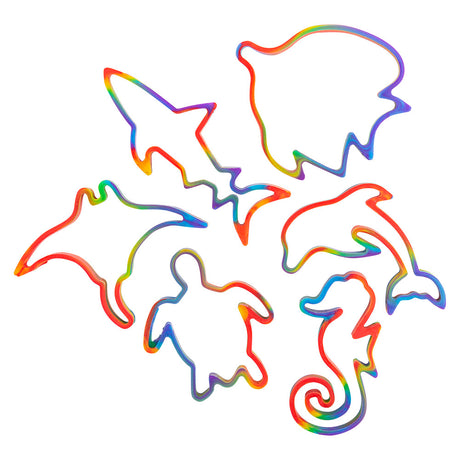 Sea Life Rainbow Silicone Stretch Bands (1 CNS)