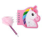 Unicorn Notebook With Feather Pen (1 DZ)