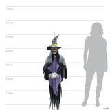 5 ft. Hanging Hag Prop Halloween Decoration