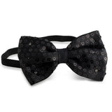 Black Bow Tie with Flashing Lights