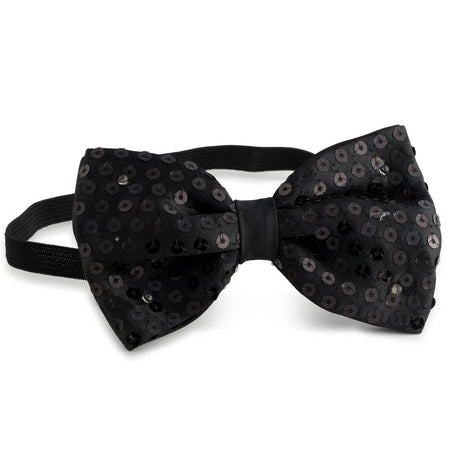 Black Bow Tie with Flashing Lights