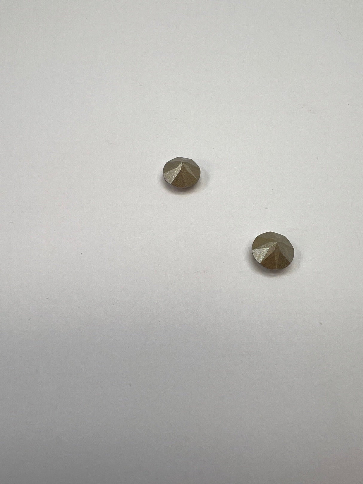 Silver Sewing Notions With Crystals