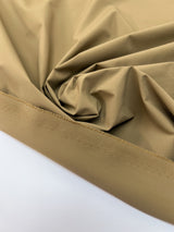 Polyamide Elastane Crepe Fabric Brown Beige