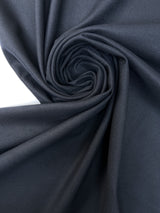 Blue Polyamide Twill Stretch Fabric