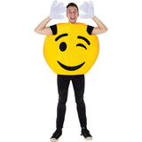 Emoji Wink Smiley Costume