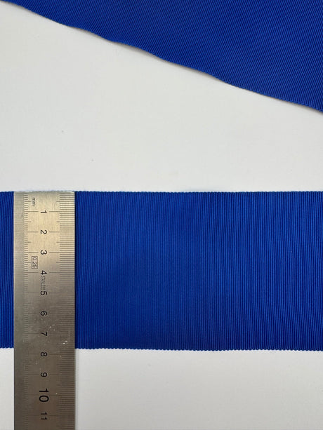 Viscose Rayon Rep Weave Blue