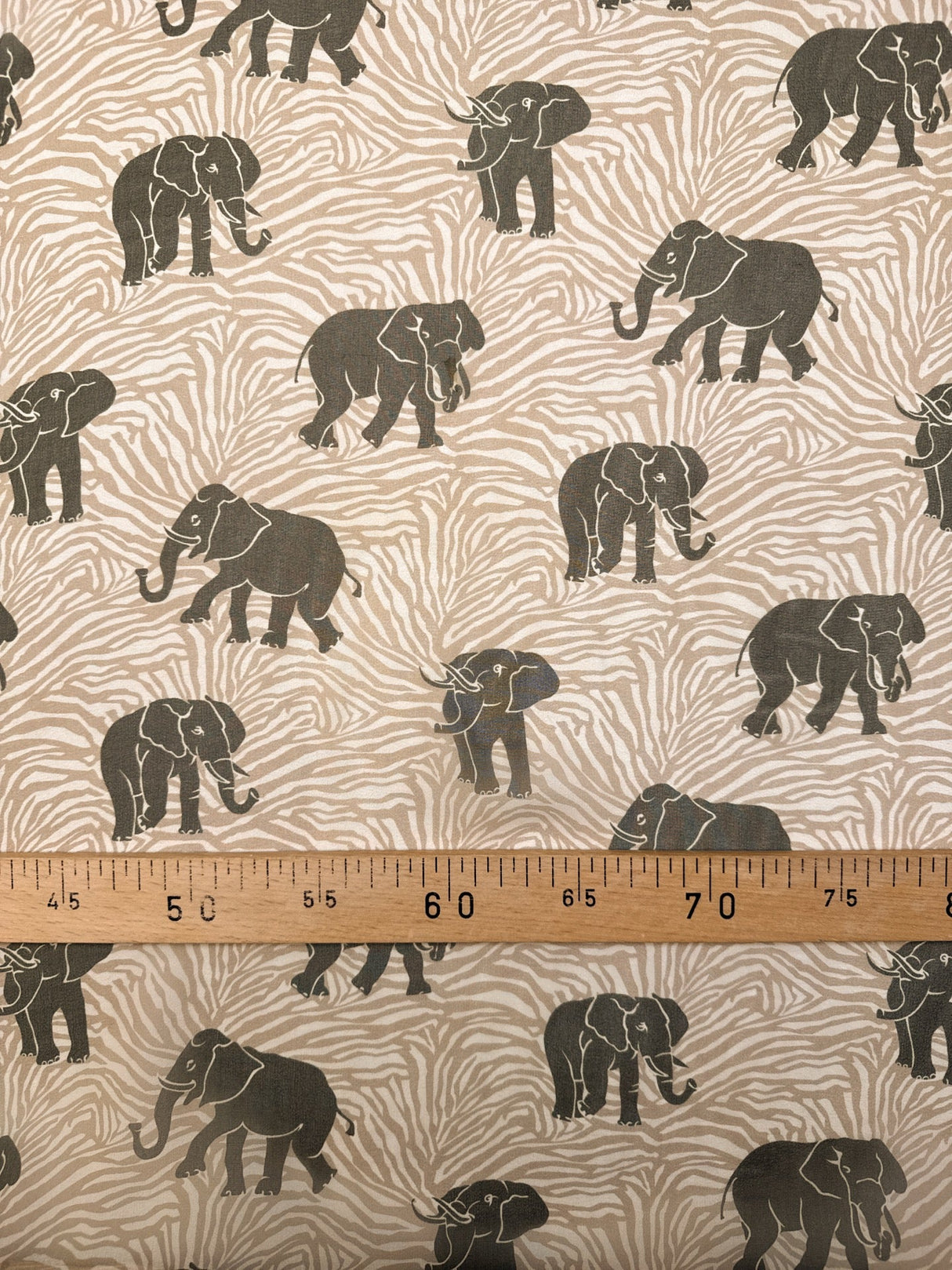 Silk Chiffon Printed Graphic Animal