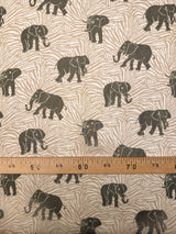 Silk Chiffon Printed Graphic Animal