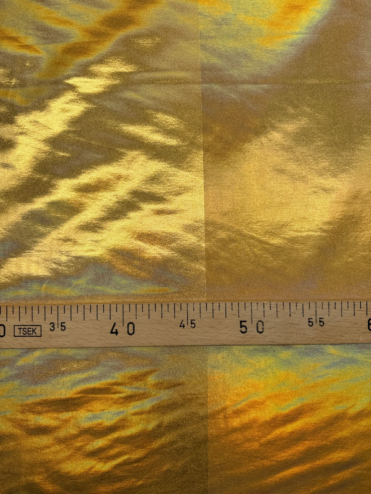 Golden Polyamide Elastane Woven