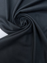 Wool Jacquard Suiting Fabric Blue Black