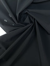 Black Polyamide Elastane Woven