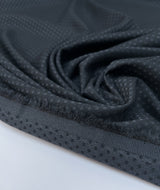 Blue Jacquard Polyester Fabric