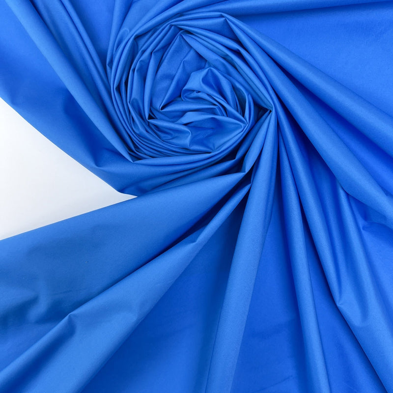 Blue Polyamide Woven Lightweight Jacket Fabric