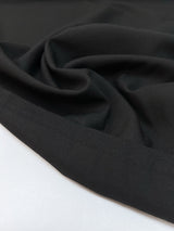 Wool Suit Fabric Black