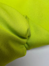 Viscose Twill Fabric Yellow Green