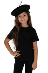 Black Beret Hat