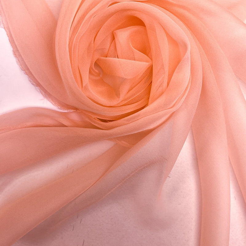 Silk Chiffon Pink Shades Fabric