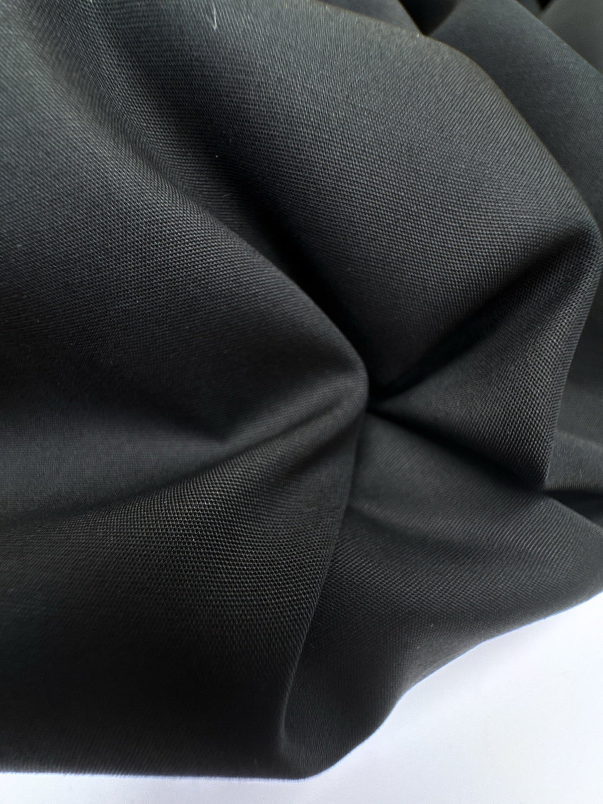 Cotton Woven Black Shirting Fabric