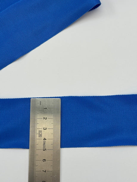Viscose Rayon Rep Weave Blue