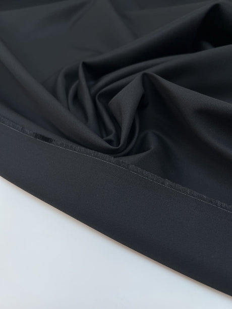 Cotton Twill Fabric Blue Black