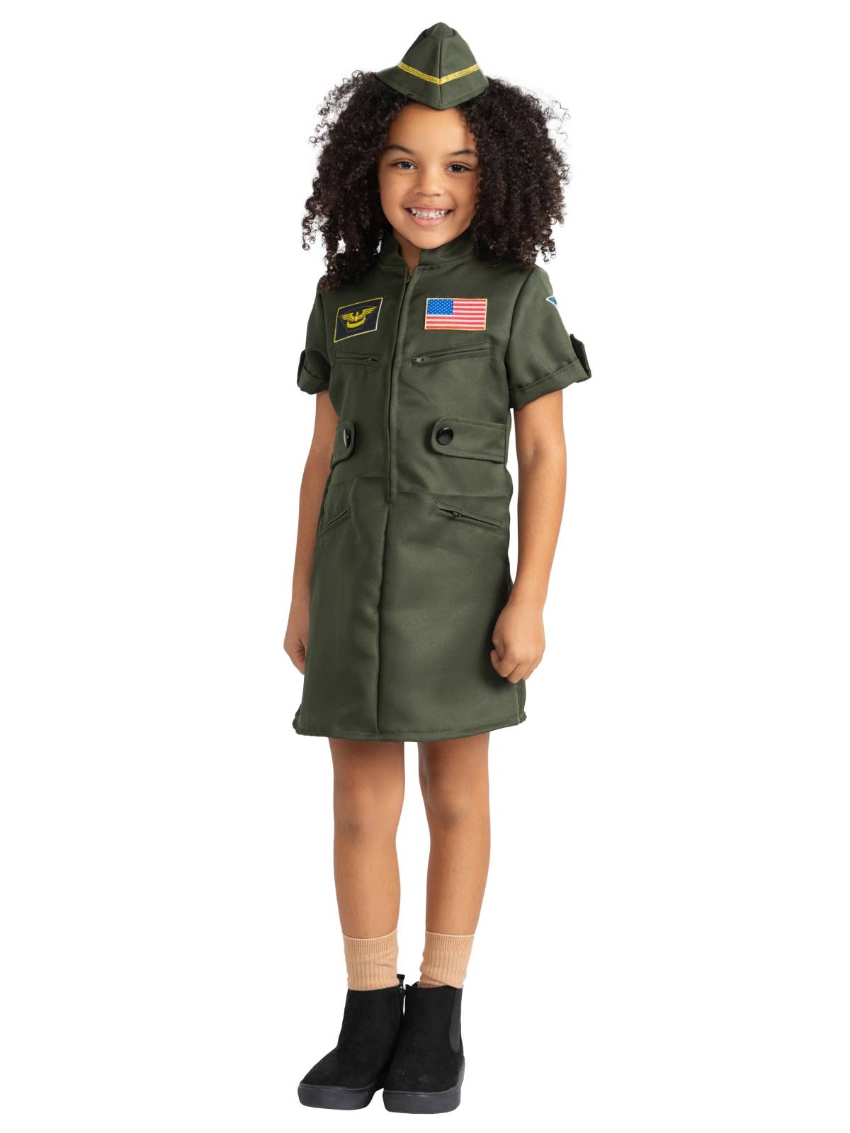 Fighter Pilot Costume Dress - Kids
