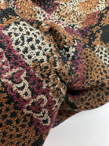 Acrylic Stretch Knitted Fabric Multicolour