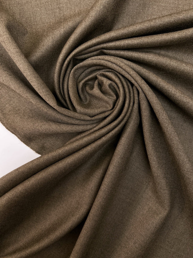 Italian Melange Wool Twill Suit Fabric