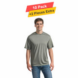 S/S Crew Neck - 10 pack - 100% polyester
