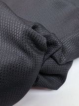 Jacquard Wool Fabric Blue Black