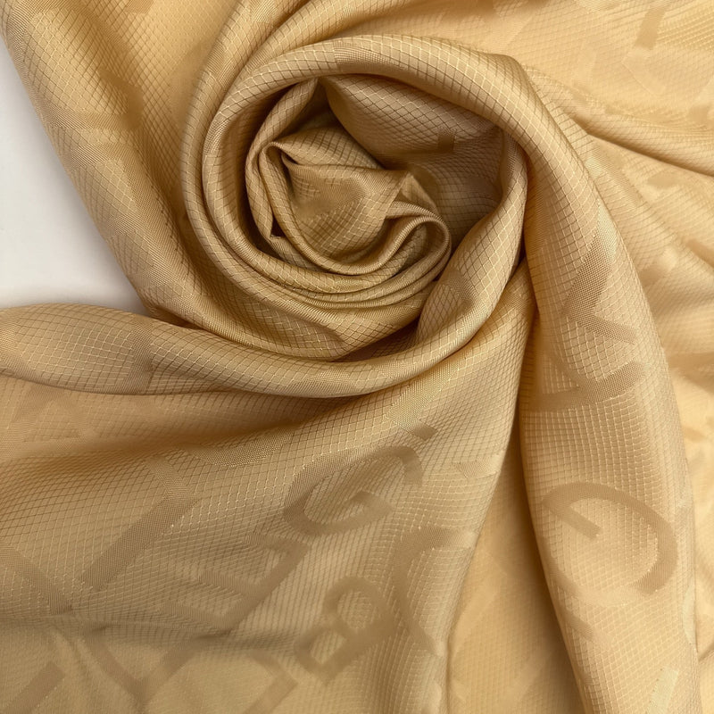 Viscose Cupro Woven Lining Beige