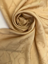 Viscose Cupro Woven Lining Beige