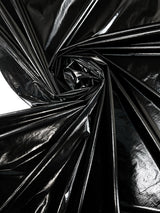 Black Polyamide Knitted Fabric