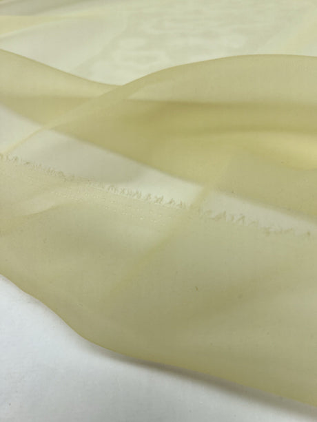 Polyamide Organza Yellow Green Shade