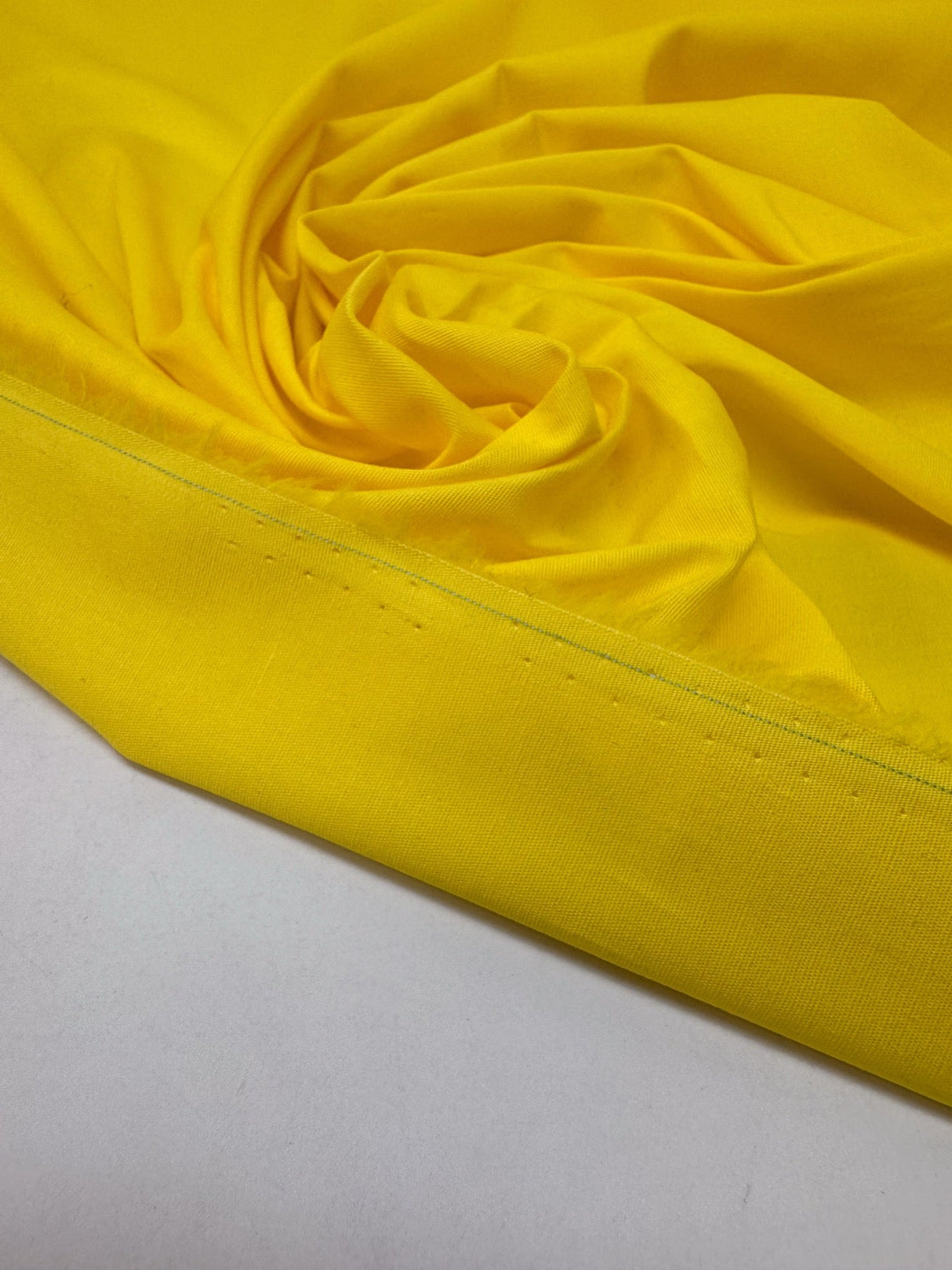 Yellow Viscose Elastane Woven