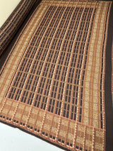 Wool Fabric Brown Striped