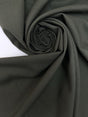 Wool Polyamide Plain Weave Green Suiting